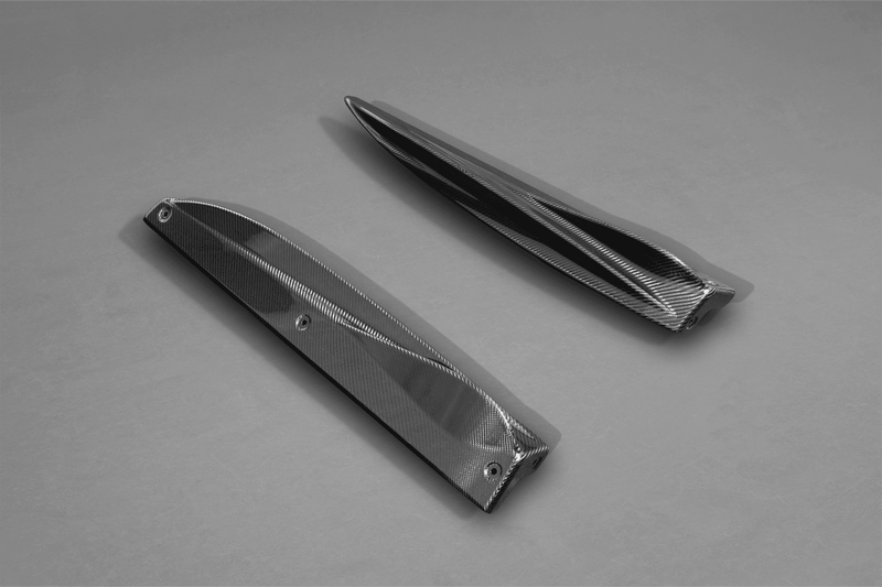 Capristo Carbon Fibre Side Fins for Audi RS5 (F5) - 03AU00510003KM