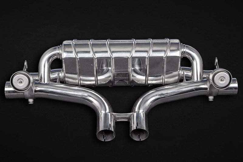 Capristo Exhaust system to OEM separation point, incl. EVCU-1 for Audi RS Q8 - 02AU11903013
