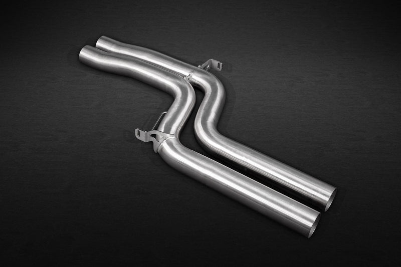 Capristo Middle Silencer Delete Pipes for Audi RS5 - 02AU00503002