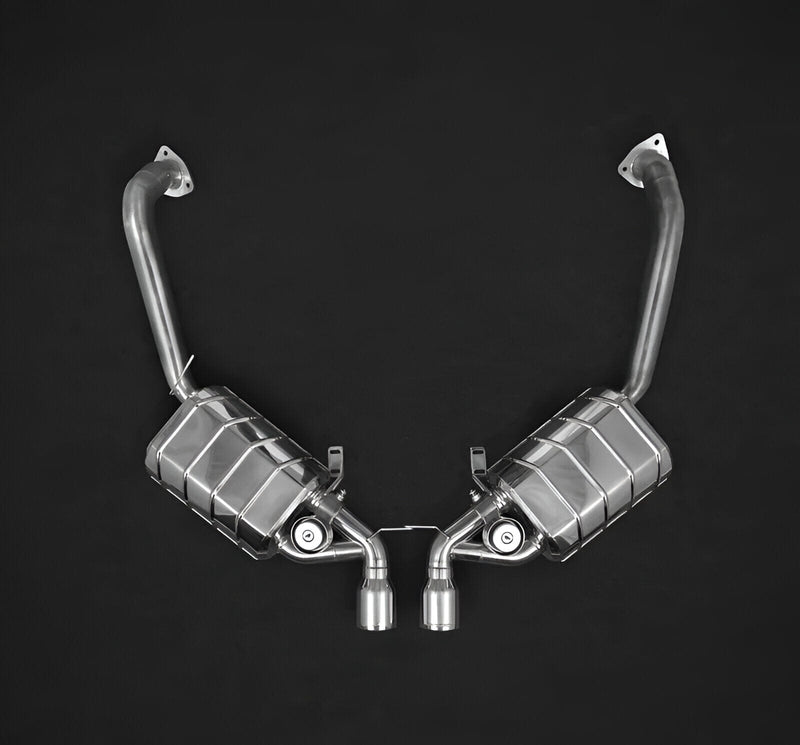 Capristo Valved Exhaust System Kit for Porsche 987 Cayman/Boxster FL since 2009 - 02PO07303003