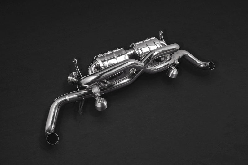 Capristo Valved Exhaust System Kit (Without Catalytic Converters) for Audi R8 V10 Post Facelift (GT) - 02AU00803016