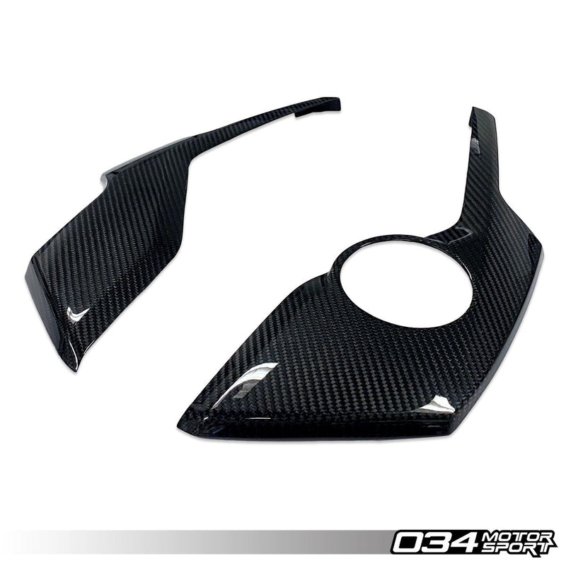 034MOTORSPORT CARBON FIBER ENGINE COVER, AUDI B9 3.0T ENGINES