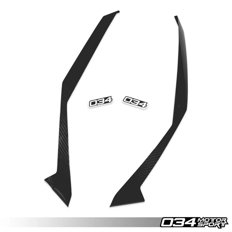 034Motorsport Carbon Fiber Engine Cover Trim, Audi C8 RS6/RS7