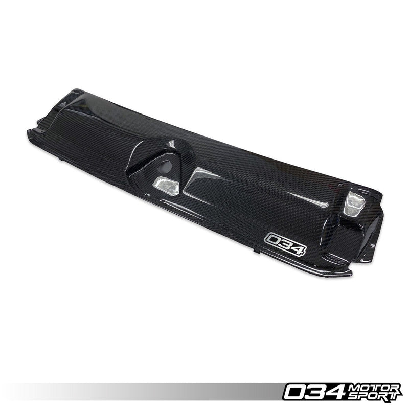 034Motorsport Carbon Fiber Radiator Support Cover - Audi B9 A4/S4