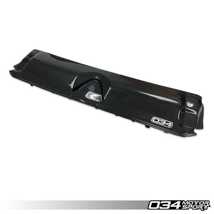 034Motorsport Carbon Fiber Radiator Support Cover - Audi B9 A4/S4