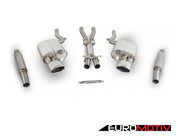 Cat-Back Exhaust System - Resonated With Evo Tips