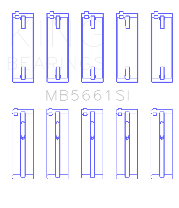 KING ENGINE BEARINGS MB5661SI