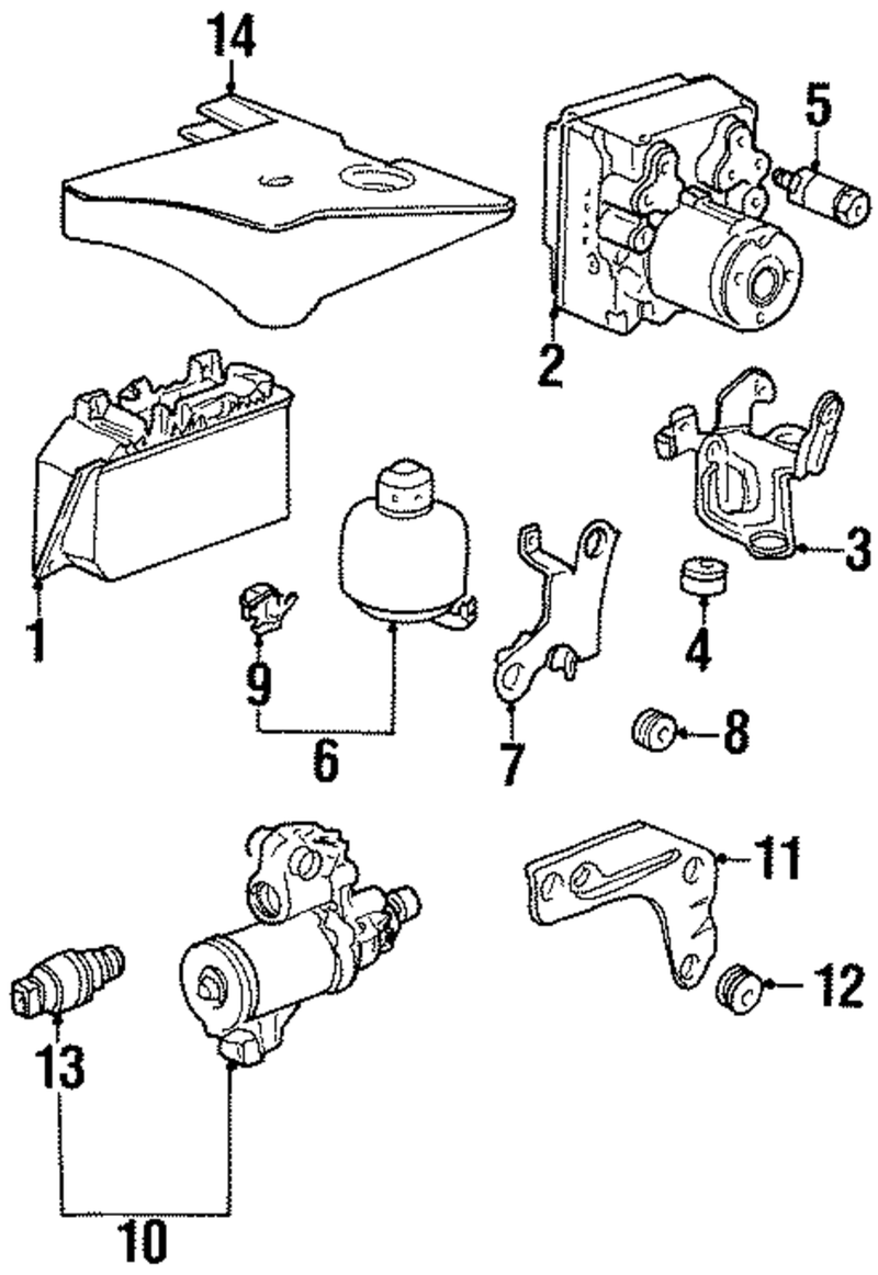 Genuine Porsche parts diagram
