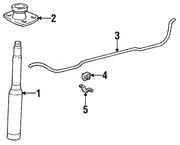 Genuine Porsche parts diagram
