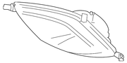 Genuine Porsche parts diagram