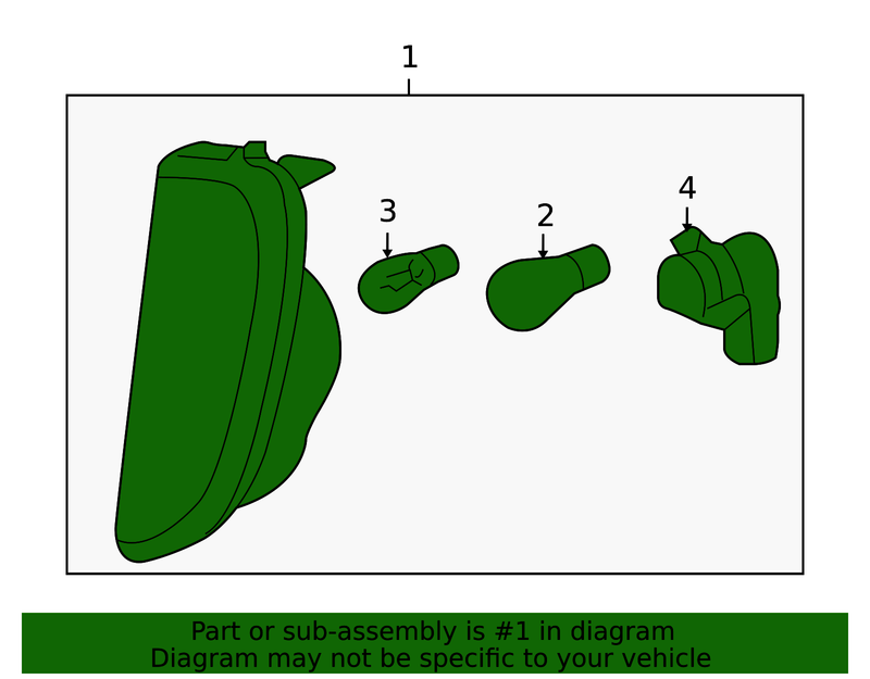 Genuine Porsche parts diagram