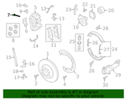 Genuine Porsche parts diagram