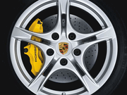 Genuine Porsche Wheel Hub Cover - Brilliant Chrome - 000-044-607-03
