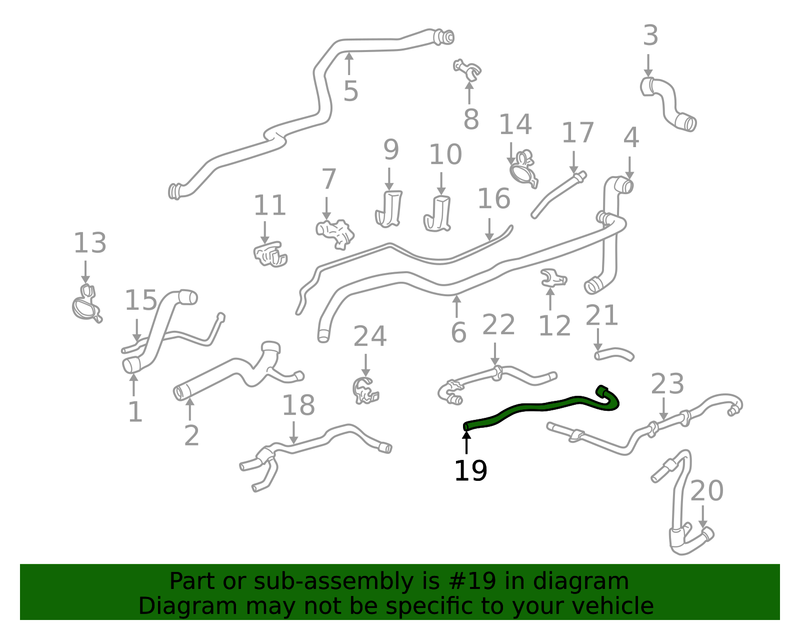 Genuine Porsche parts diagram