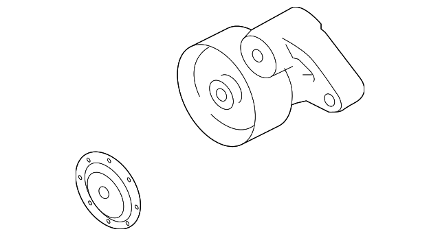 Genuine Porsche parts diagram