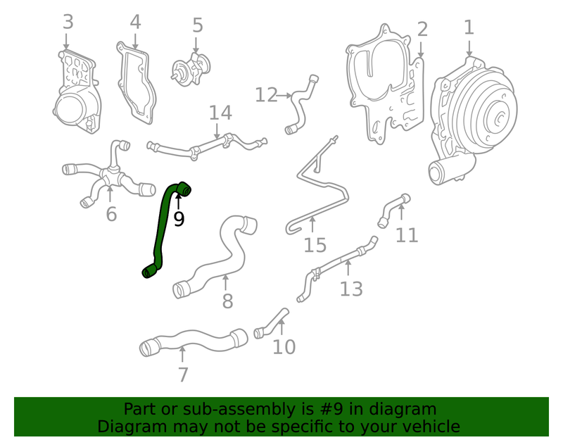Genuine Porsche parts diagram