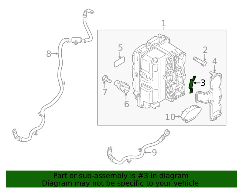Part can be found as reference #3 in illustration