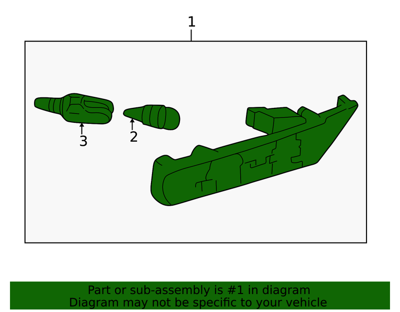 Genuine Porsche parts diagram