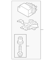 Genuine Porsche parts diagram