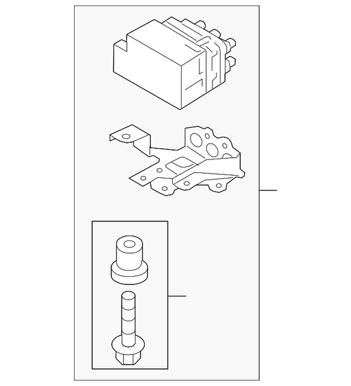 Genuine Porsche parts diagram