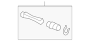 Genuine Porsche parts diagram