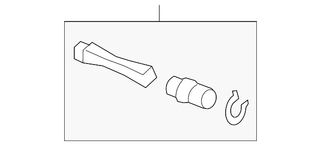 Genuine Porsche parts diagram