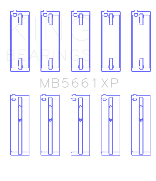 KING ENGINE BEARINGS MB5661XP