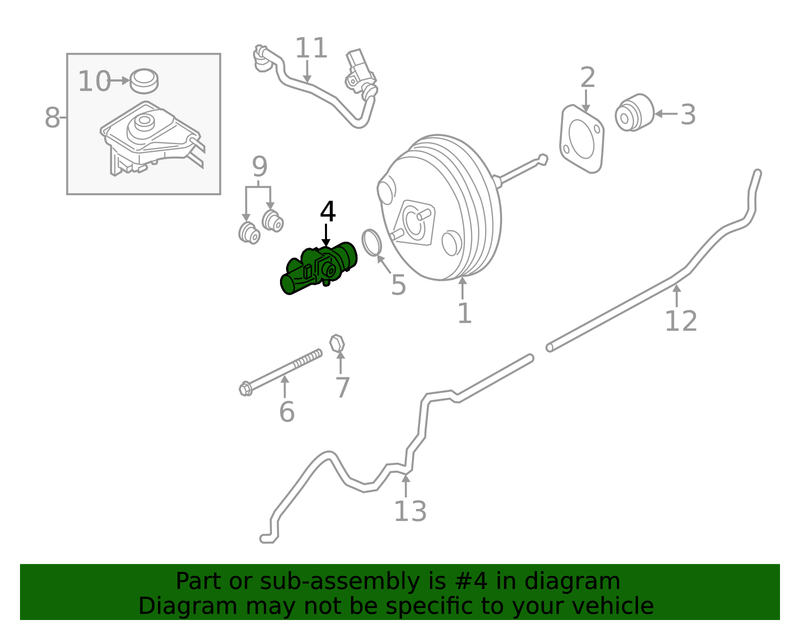 Genuine Porsche parts diagram