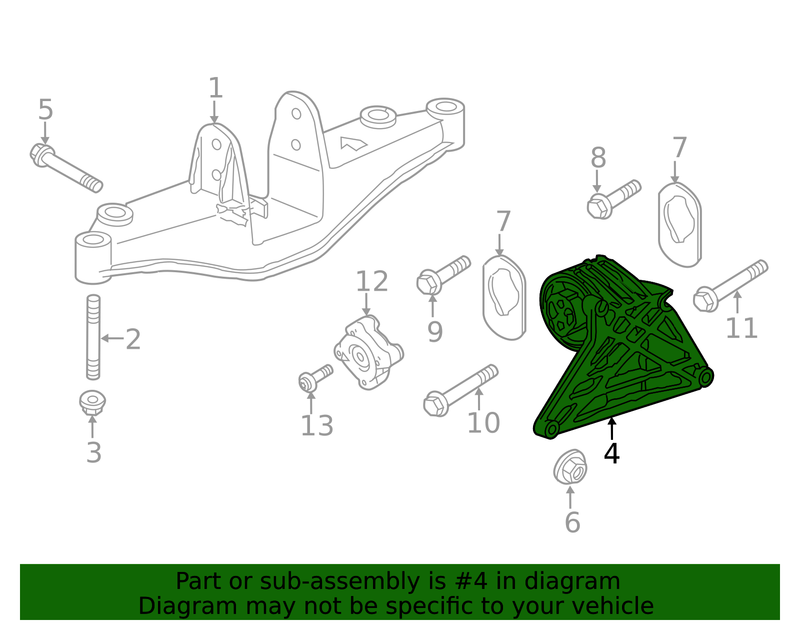 Genuine Porsche parts diagram