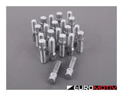 Conical Seat Tuner Spline Bolt Set - Long Length Chrome