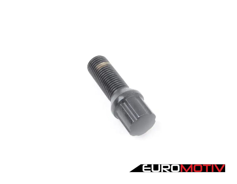 Conical Seat Tuner Spline Bolt Set - Medium Length Black