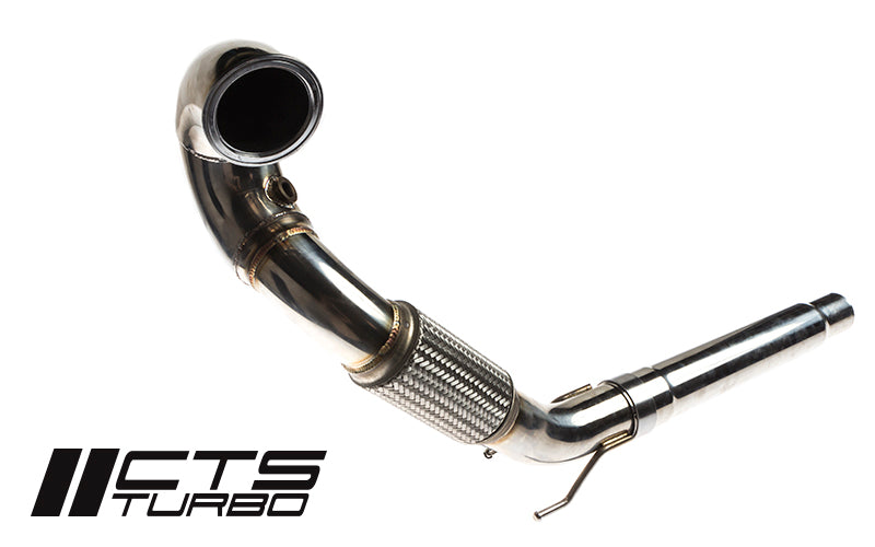 CTS Turbo MQB FWD Exhaust Downpipe (MK7/MK7.5 Golf, GTI, GLI, A3 FWD)