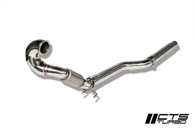 CTS Turbo MQB AWD Exhaust Downpipe (MK7/MK7.5 Golf AWD, Golf R, A3/S3/TT/TT-S Quattro)