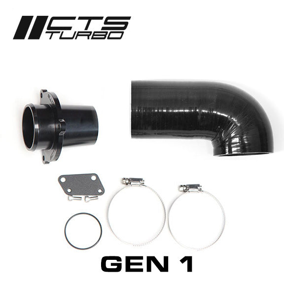 CTS Turbo CAST Turbo Muffler Delete - Gen1 2.0T TSI (EA888.1)