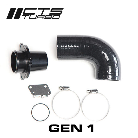 CTS Turbo CAST Turbo Muffler Delete - Gen1 2.0T TSI (EA888.1)