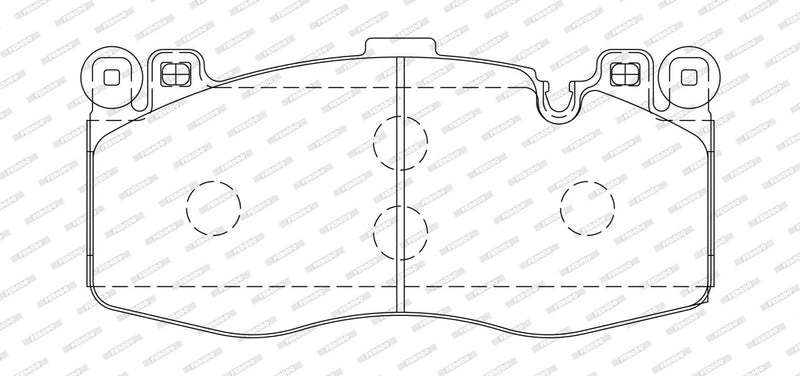 Ferodo Brake Pad Set - FDB5172