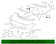 Genuine Porsche parts diagram