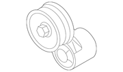 Genuine Porsche parts diagram