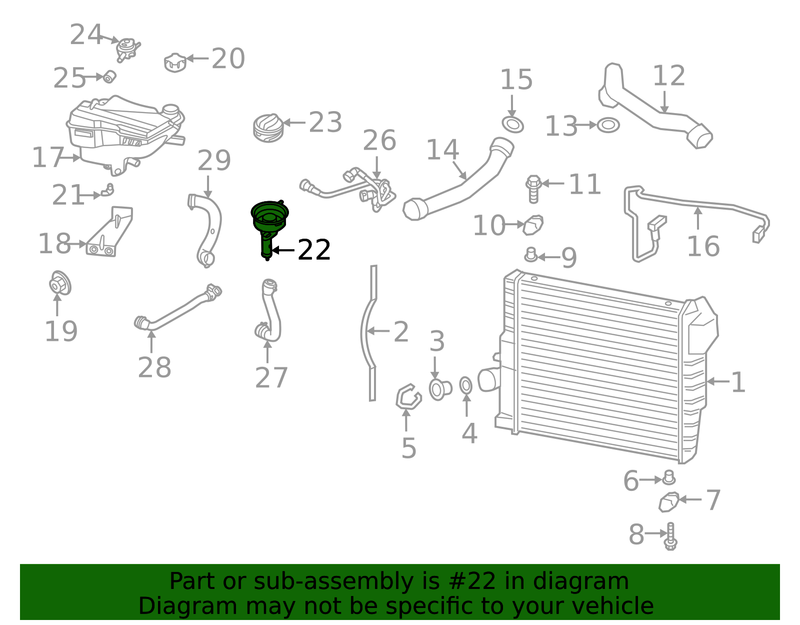 Genuine Porsche parts diagram