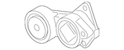 Genuine Porsche parts diagram