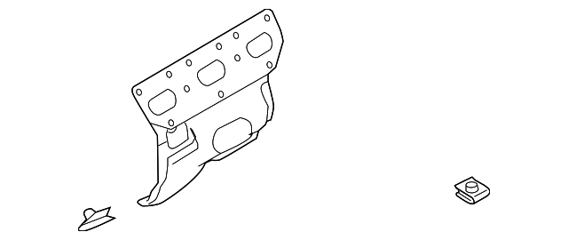 Genuine Porsche parts diagram