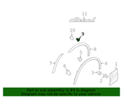Part can be found as reference #9 in illustration