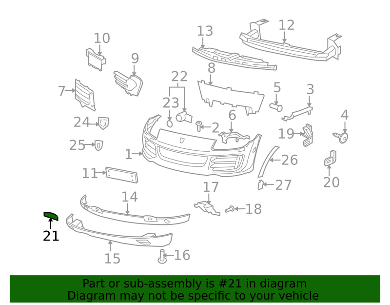 Genuine Porsche parts diagram