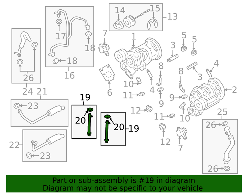 Genuine Porsche parts diagram
