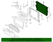 Genuine Porsche parts diagram