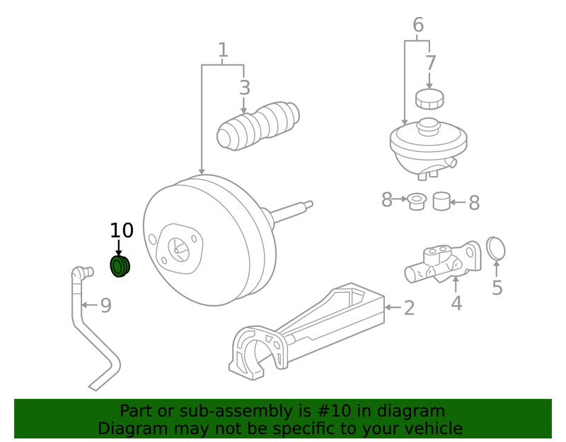 Genuine Porsche parts diagram