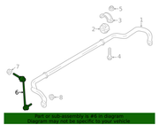 Genuine Porsche parts diagram
