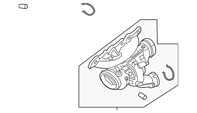 Genuine Porsche parts diagram