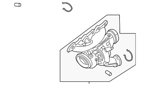 Genuine Porsche parts diagram