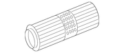 Genuine Porsche parts diagram